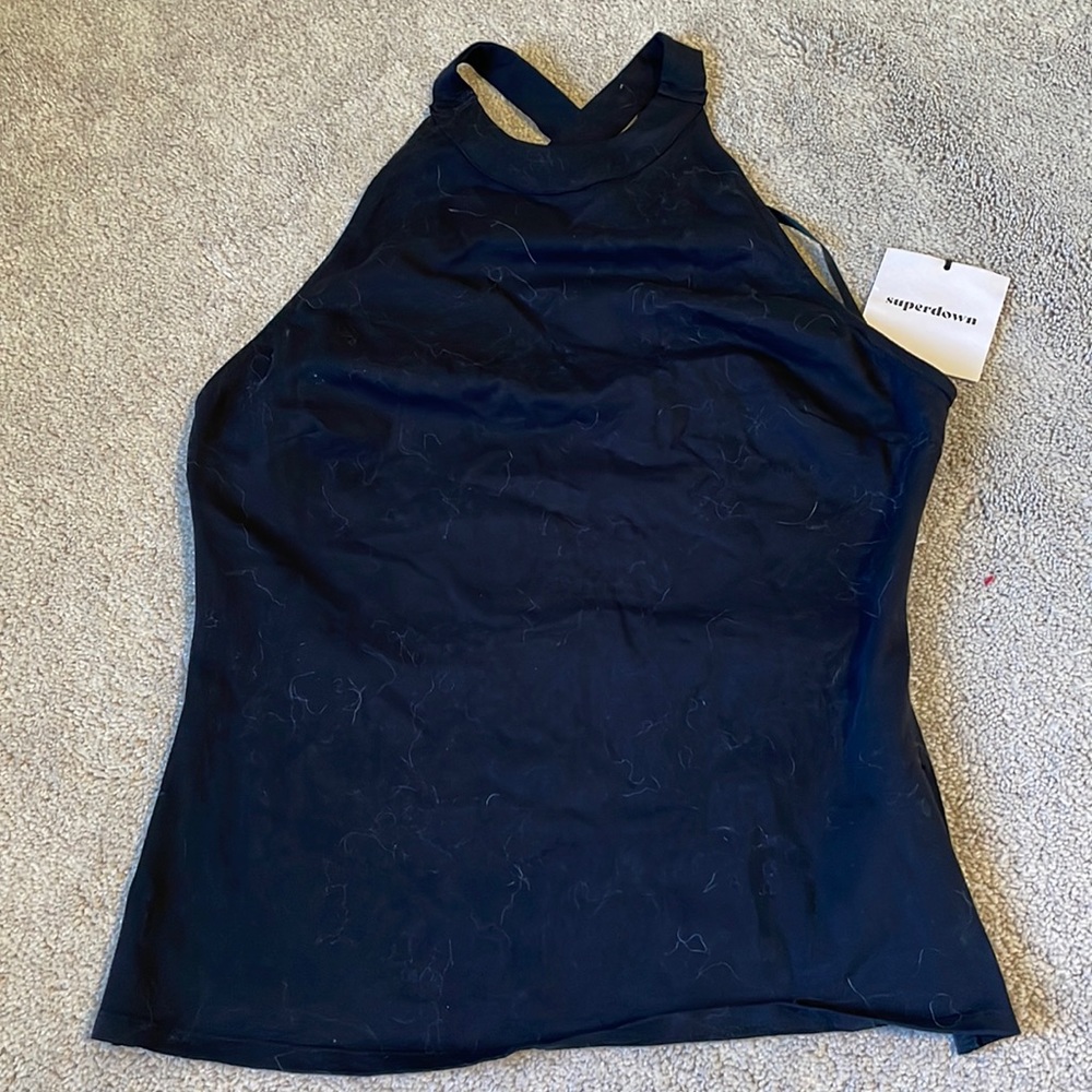 NEW Superdown open back top